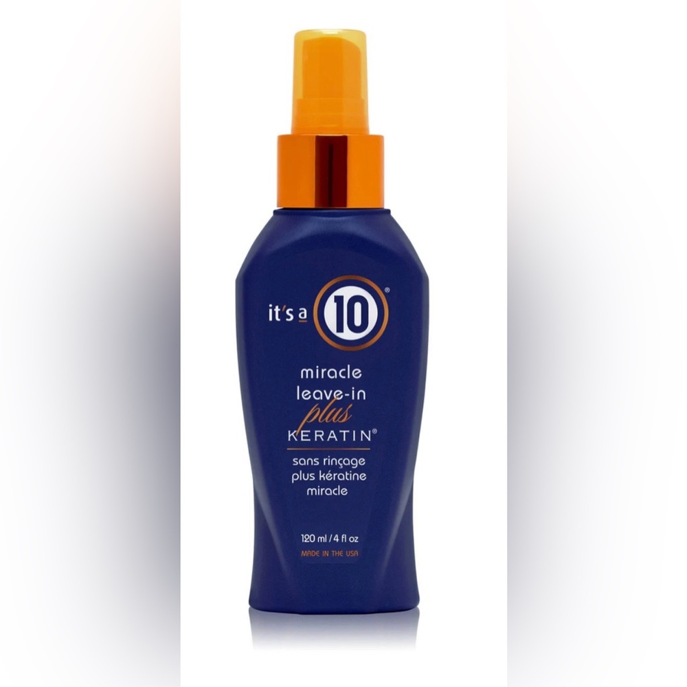 It’s a 10 miracle leave in plus keratin